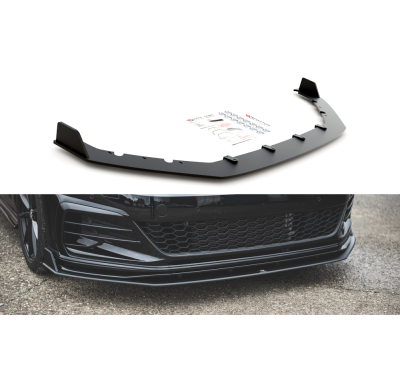 Racing Durability Splitter Delantero Inferior Abs Vw Golf 7 Gti Tcr - Volkswagen/Golf Gti Tcr/Mk7 Facelift Maxton Design