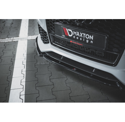Splitter Delantero Inferior Abs V.4 Audi Rs6 C7 - Audi/A6/S6/Rs6/Rs6/C7 Fl Maxton Design