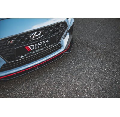Splitter Delantero Inferior Abs + Flaps V.6 Hyundai I30 N Mk3 Hatchback/Fastback - Hyundai/I30 N/Mk3 Maxton Design