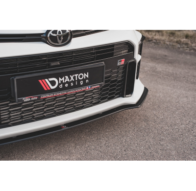 Racing Durability Splitter Delantero Inferior Abs Toyota Gr Yaris Mk4 - Toyota/Gr Yaris/Mk3 [2020-] Maxton Design