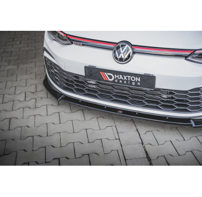 Splitter Delantero Inferior Abs + Flaps V.3 Volkswagen Golf 8 Gti - Volkswagen/Golf Gti/Mk8 Maxton Design