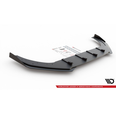 Racing Durability Splitter Delantero Inferior Abs + Flaps Volkswagen Golf 8 Gti - Volkswagen/Golf Gti/Mk8 Maxton Design