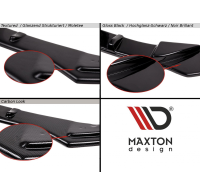 Splitter Delantero Inferior Abs V.2 Seat Leon Fr Mk4 - Seat/Leon Fr/Mk4 [2020-] Maxton Design
