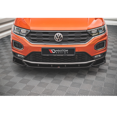 Splitter Delantero Inferior Abs V.1 Volkswagen T-Roc Mk1 - Volkswagen/T-Roc/Mk1 [2017-] Maxton Design