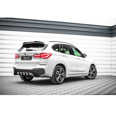 Extension de aleron BMW X1 M-Pack F48  Año:  2015-2019  Maxton ABS CAPG