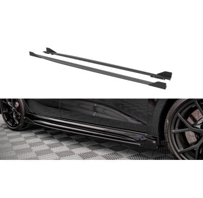 Faldones Laterales Street Pro Difusores + Flaps Audi RS3 Sportback 8Y  Año:  2020-  Maxton ABS C10 SD