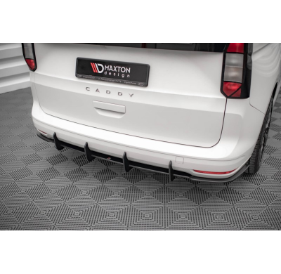 Difusor Trasero Street Pro Volkswagen Caddy Mk5  Año:  2020-  Maxton ABS C10 RS