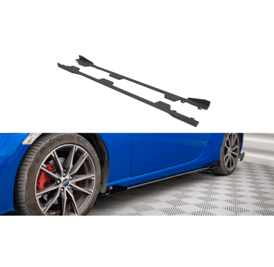 Faldones laterales Street Pro Difusores + Flaps Subaru BRZ Mk1 Facelift  Año:  2017-2020  Maxton ABS C10 SD