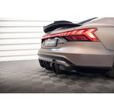 Difusor de paragolpes Trasero Audi e-Tron GT / RS GT Mk1  Año:  2021-  Maxton ABS BIG RSG