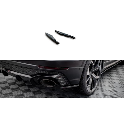 SPLITTERS LATERALES TRASEROS V.2 Audi RSQ8 Mk1  Año:  2019-  Maxton ABS RSDG