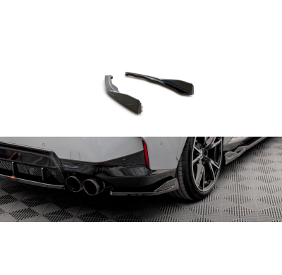 SPLITTERS LATERALES TRASEROS V.1 BMW 2 Coupé M240i G42  Año:  2021-  Maxton ABS RSDG