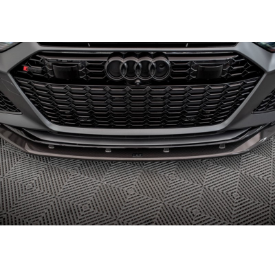 Splitter inferior delantero de fibra de carbono Audi RS6 C8 / RS7 C8 MAXTON Carbono FD