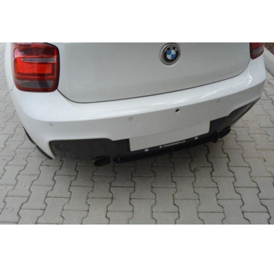 BMW 1 F20/F21 M-Power DIFUSOR TRASERO Y Splitters traseros laterales (PRÓLOGO) MAXTON CNC RS