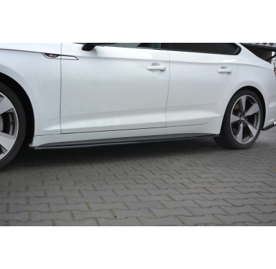 Difusores Inferiores Talonera Abs Audi S5 / A5 S-Line F5 Sportback  - Audi/A5/F5 Maxton Design