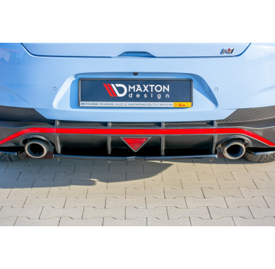 Splitter Trasero Central (Con Barras Verticales) Hyundai I30 N Mk3 Fastback  - Hyundai/I30 N/Mk3 Maxton Design