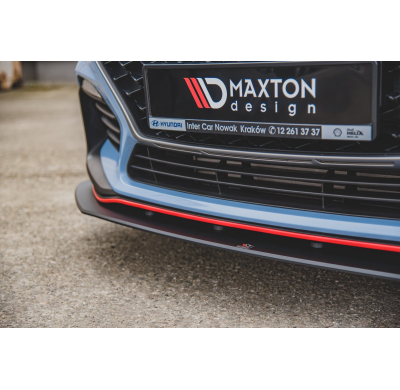 Racing Durability Splitter Delantero Inferior Abs + Flaps Hyundai I30 N Mk3 Hatchback / Fastback - Hyundai/I30 N/Mk3 Maxton Desi