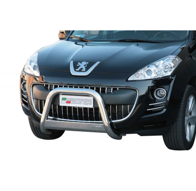 Defensa Delantera Acero Inox Peugeot 4007 08> Diametro 63 Homologada