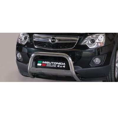Defensa Delantera Acero Inox Opel Antara 11> Diametro 63 Homologada