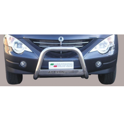 Defensa Delantera Acero Inox Ssangyong  Actyon Sports 07/12 Diametro 63 Homologada