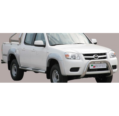 Defensa Delantera Acero Inox Mazda Bt 50 D.C. 09/12 Diametro 76 Homologada