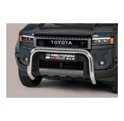 DEFENSA DELANTERA HOMOLOGADA INOX TOYOTA Land Cruiser 250  2025>   ø 76 MISUTONIDA 4X4