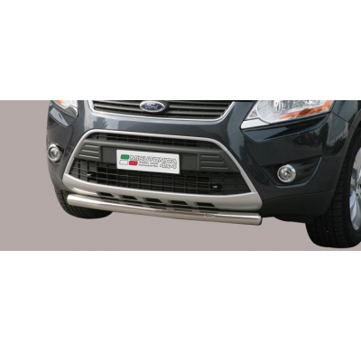Defensa Delantera Acero Inox Ford Kuga 08>  (With Stainless Steel Cap)