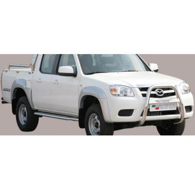 Defensa Delantera Acero Inox Mazda Bt 50 D.C. 09/12