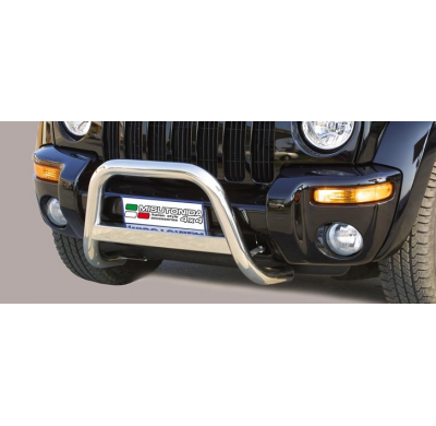 Defensa Delantera Acero Inox Jeep Cherokee 01/07