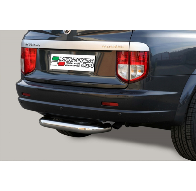 Defensa Trasera Acero Inox Diametro 50 Ssangyong Kyron 06/07