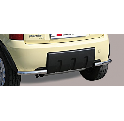 Defensa Trasera Acero Inox Diametro 50 Fiat Panda 4 X 4 05>