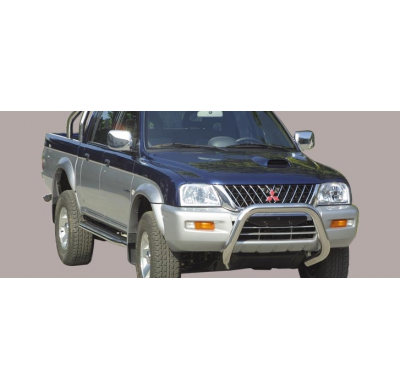 Defensa Delantera Acero Inox Mitsubishi L200 Tdi D.C. 115cv 02/06