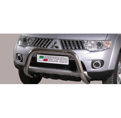 Defensa Delantera Acero Inox Mitsubishi L200 D.C./Club Cab 10>
