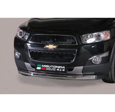 Defensa Delantera Acero Inox Chevrolet Captiva 11>