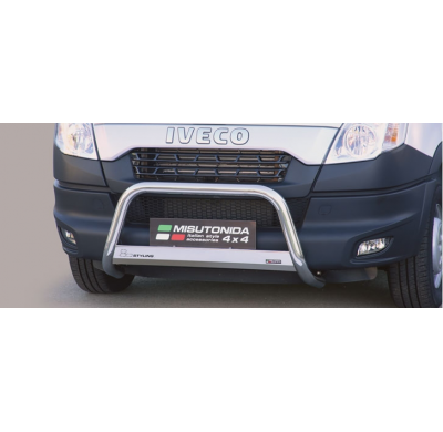 Defensa Delantera Acero Inox Homologacion Ec Iveco Daily 13> Diametro 63mm Misutonida