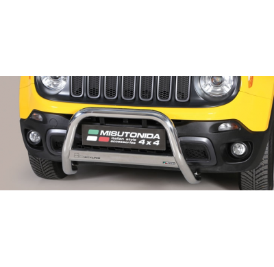 Defensa Delantera Acero Inox Jeep Renegade Trailhawk Diametro 63 Homologada Misutonida
