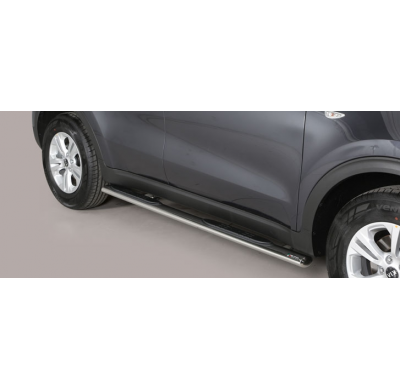 Estriberas Laterales Ovaladas Acero Inox Kia Sportage 16>   Misutonida Italia