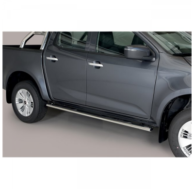 Estriberas Oval Grand Pedana  Acero Inox Isuzu D-Max 20 > D.C.