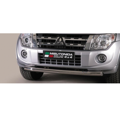 Protector Paragolpes Delantero Acero Inox Mitsubishi Pajero 07/14   Misutonida