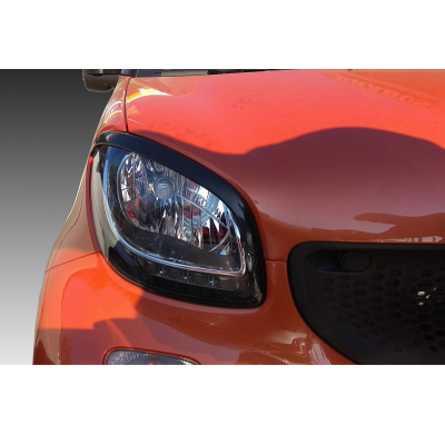 Pestañas faros Smart 453 ForTwo-ForFour Motordrome