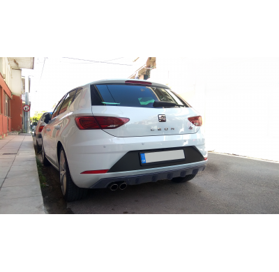 Difusor trasero Seat Leon FR Mk3 Facelift 5 puertas (2017-2020) Motordrome