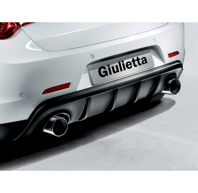 Difusor Trasero Alfa Romeo Giulietta (Escape L+R) Motordrome