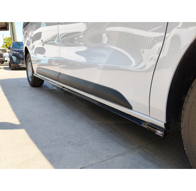 Extensiones de faldones laterales Citroën Jumpy / Space Tourer / Fiat Scudo / Opel Vivaro / Zafira Life / Peugeot Expert / Trave