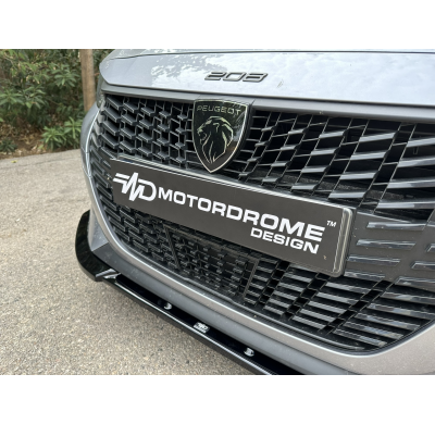 Splitter delantero Peugeot 208 Mk2 Facelift (2023-) Motordrome