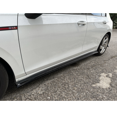 Extensiones de faldones laterales Volkswagen Golf Mk8 GTI / GTI Clubsport / R-Line  Mk8 (2019-2024)  Motordrome