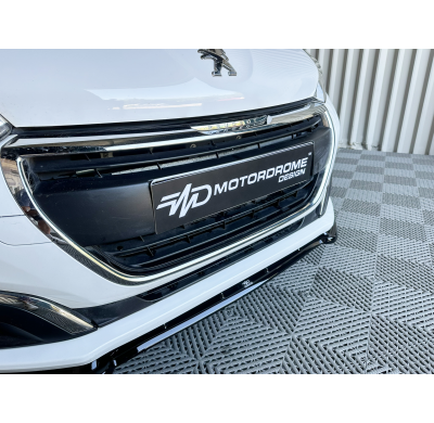 Splitter delantero Peugeot 208 Mk1 Facelift (2015-2019) Motordrome