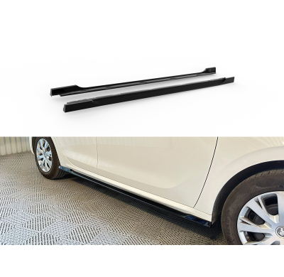Extensiones de faldones laterales Peugeot 208 Mk1 (2012-2019) Motordrome