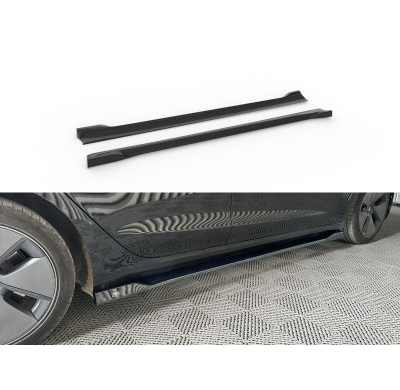 Extensiones de faldones laterales Tesla Model 3 Mk1 / Mk1 Facelift MOTORDROME