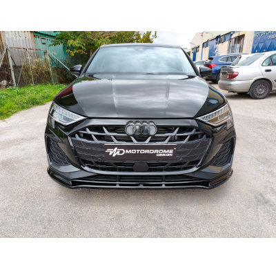 Splitter delantero Audi S3 / A3 S-Line 8Y Facelift (2024-) Motordrome