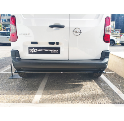 Splitter trasero Citroën Berlingo L1 Mk3 / Peugeot Partner L1 Mk3 / Opel Combo E L1 (2018-2023)(2023-) Motordrome