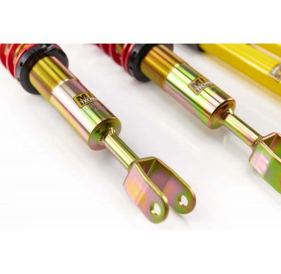 Kit roscado MTS TECHNIK Street Gold Audi A4 B6 (8E)  Año: 11/00 - 12/04 Con TUV  SIN Copelas parte delantera - SIN Copelas parte